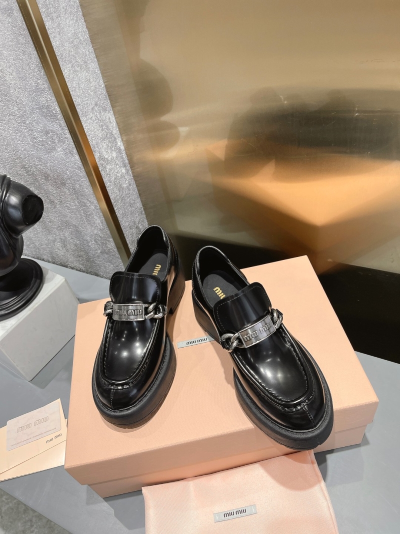 Miu Miu Leather Shoes